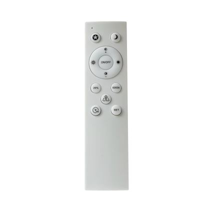 Brilagi - LED stropna svjetiljka POOL SMART s mogućnošću prigušivanja LED/48W/230V 40 cm 3000-6000K Wi-Fi Tuya + s daljinskim upravljačem bijela