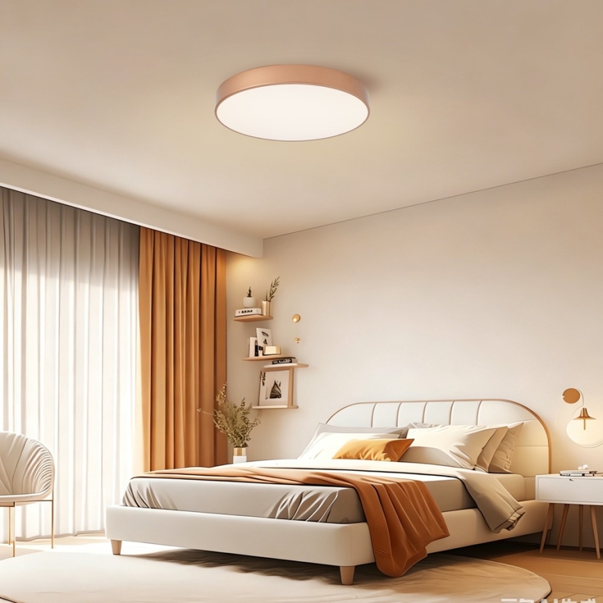 Brilagi - prigušivo LED stropno svjetlo POOL SMART LED/60W/230V 3000-6000K pr. 50 cm Wi-Fi Tuya brončano + daljinski upravljač