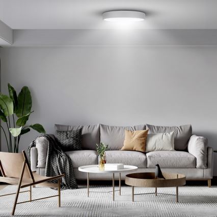 Brilagi - LED stropna svjetiljka s možností prigušivanja POOL SMART LED/60W/230V 50 cm 3000-6000K Wi-Fi Tuya + daljinski upravljač bijela