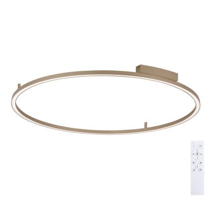 Brilagi - LED stropna svjetiljka s mogućnošću prigušivanja PORTOFINO LED/85W/230V 3000-6000K promjer 120 cm bež + daljinski upravljač