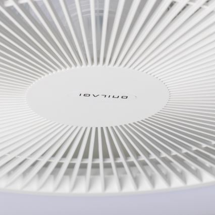 Brilagi - LED Prigušiva svjetiljka s ventilatorom AURA LED/38W/230V 3000-6000K bijela + daljinski upravljač