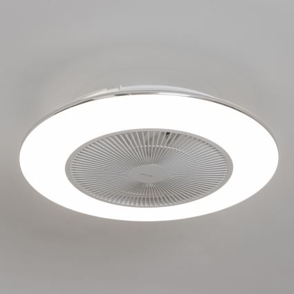 Brilagi - LED Prigušiva svjetiljka s ventilatorom AURA LED/38W/230V 3000-6000K bijela + daljinski upravljač