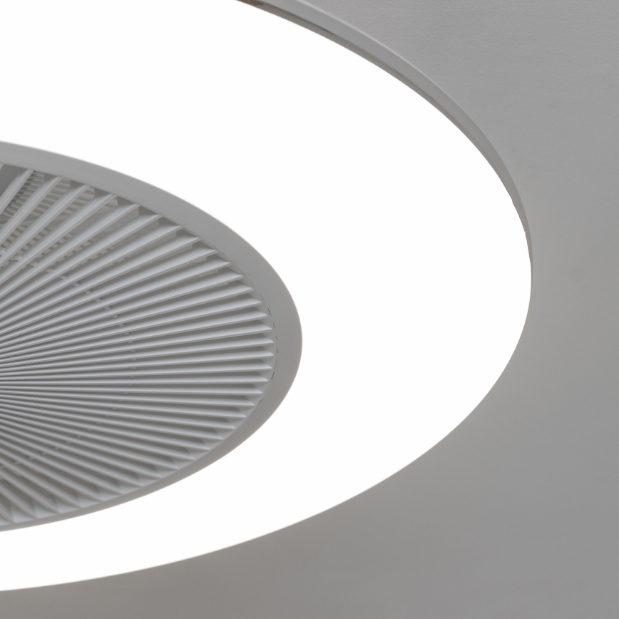 Brilagi - LED Prigušiva svjetiljka s ventilatorom AURA LED/38W/230V 3000-6000K bijela + daljinski upravljač
