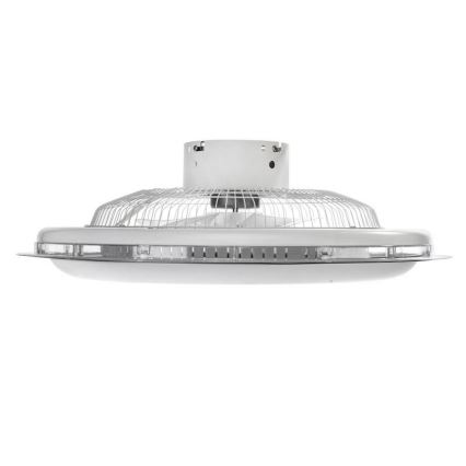 Brilagi - LED Prigušiva stropna svjetiljka s ventilatorom RONDA LED/65W/230V 3000-6500K crna + daljinski upravljač