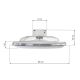 Brilagi - LED Prigušiva stropna svjetiljka s ventilatorom RONDA LED/65W/230V 3000-6500K srebrna + daljinski upravljač