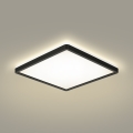 Brilagi - LED Prigušiva svjetiljka sa senzorom za pokret i dan/noć ULTRA SLIM LED/18W/230V 30x30 cm + daljinski upravljač