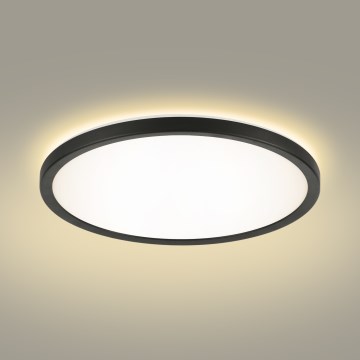 Brilagi - LED Prigušiva svjetiljka sa senzorom za pokret i dan/noć ULTRA SLIM LED/24W/230V pr. 42 cm + daljinski upravljač