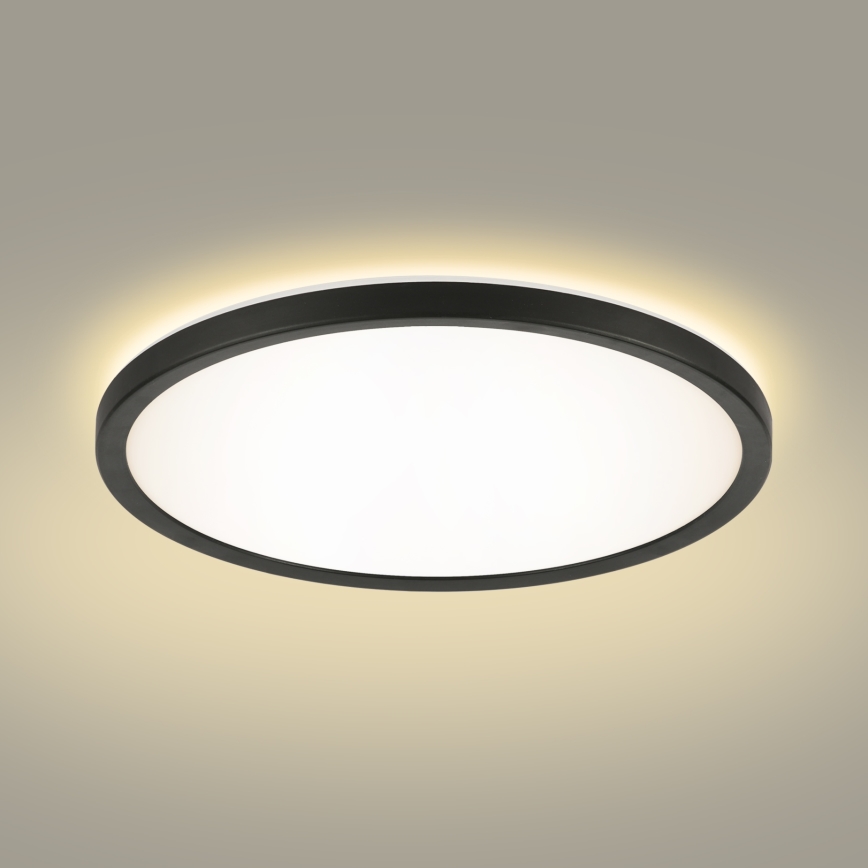 Brilagi - LED Prigušiva svjetiljka sa senzorom za pokret i dan/noć ULTRA SLIM LED/24W/230V pr. 42 cm + daljinski upravljač