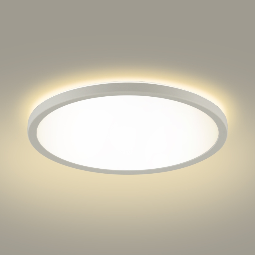 Brilagi - LED Prigušiva svjetiljka sa senzorom za pokret i dan/noć ULTRA SLIM LED/24W/230V pr. 42 cm + daljinski upravljač