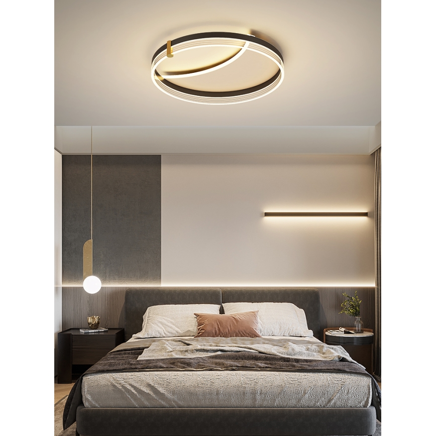 Brilagi - LED stropna svjetiljka s mogućnošću prigušivanja SIRELI LED/47W/230V 3000-6000K Ø 40 cm + daljinsko upravljanje