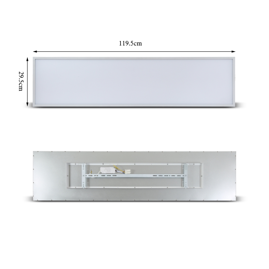Brilagi - LED Prigušiva stropna svjetiljka SLIMFRAME LED/58W/230V 120x30 cm 3000-6000K bijela + daljinski upravljač