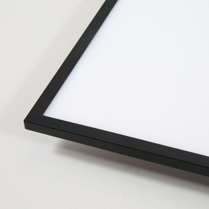 Brilagi - LED prigušivo stropno svjetlo SLIMFRAME LED/58W/230V 60x60 cm 3000-6000K crna + daljinsko upravljanje