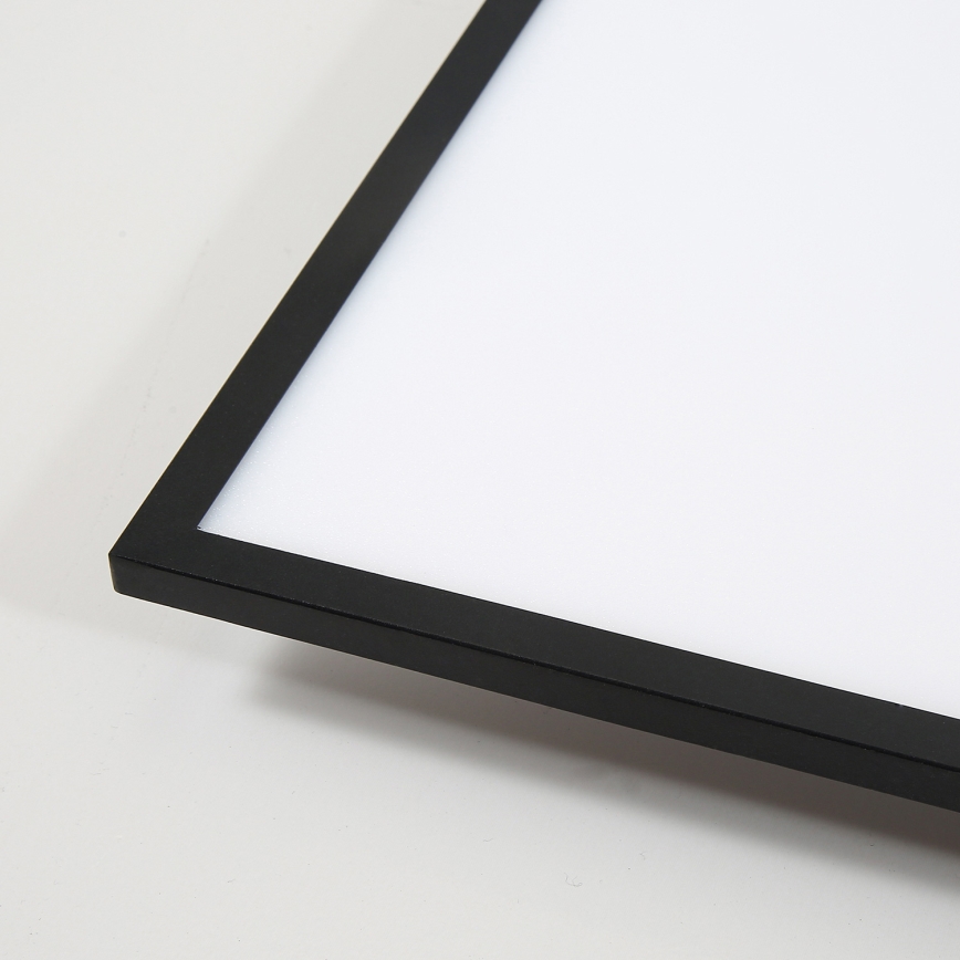 Brilagi - LED prigušivo stropno svjetlo SLIMFRAME LED/58W/230V 60x60 cm 3000-6000K crna + daljinsko upravljanje