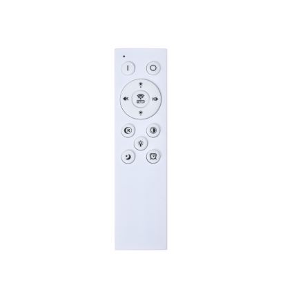 Brilagi - LED Prigušiva stropna svjetiljka SLIMFRAME WOOD LED/36W/230V 49,5x49,5 cm 3000-6000K tamno smeđa + daljinski upravljač