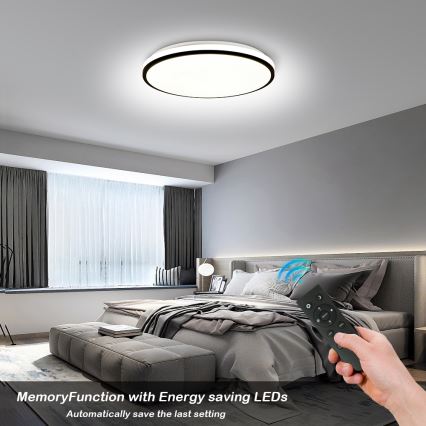 Brilagi - LED Prigušiva stropna svjetiljka SMART LED/36W/230V 3000-6000K pr. 45 cm Wi-Fi Tuya + daljinski upravljač