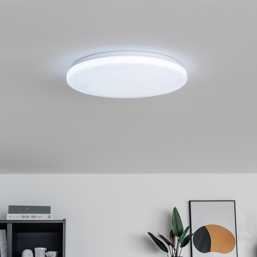 Brilagi - LED Prigušiva svjetiljka SMART STARS LED/24W/230V 2700-6500K Wi-Fi Tuya + daljinski upravljač