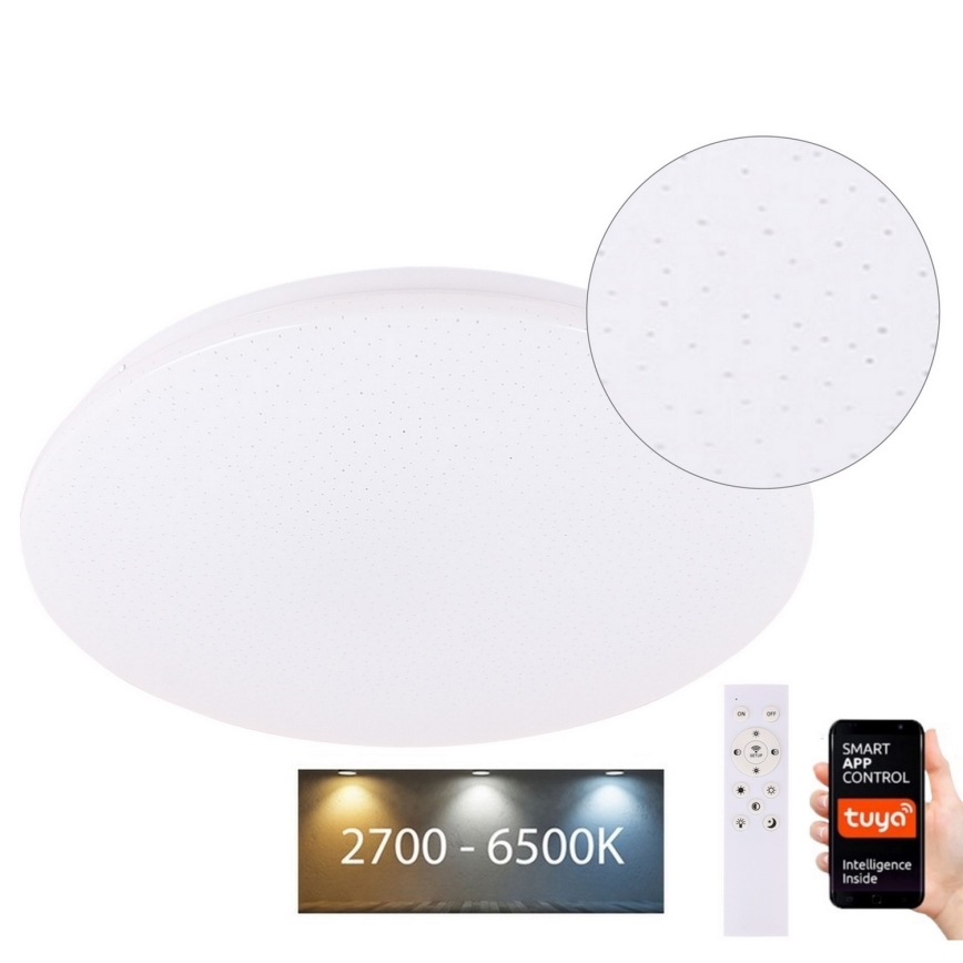 Brilagi - LED Prigušiva svjetiljka SMART STARS LED/36W/230V 2700-6500K Wi-Fi Tuya + daljinski upravljač