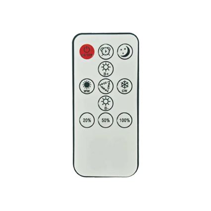 Brilagi - LED Prigušiva stropna svjetiljka ULTRA SLIM LED/18W/230V 2700-6500K 30x30 cm bijela + daljinski upravljač