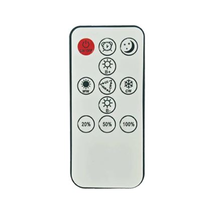 Brilagi - LED Prigušiva stropna svjetiljka ULTRA SLIM LED/18W/230V 2700-6500K pr. 30 cm bijela + daljinski upravljač