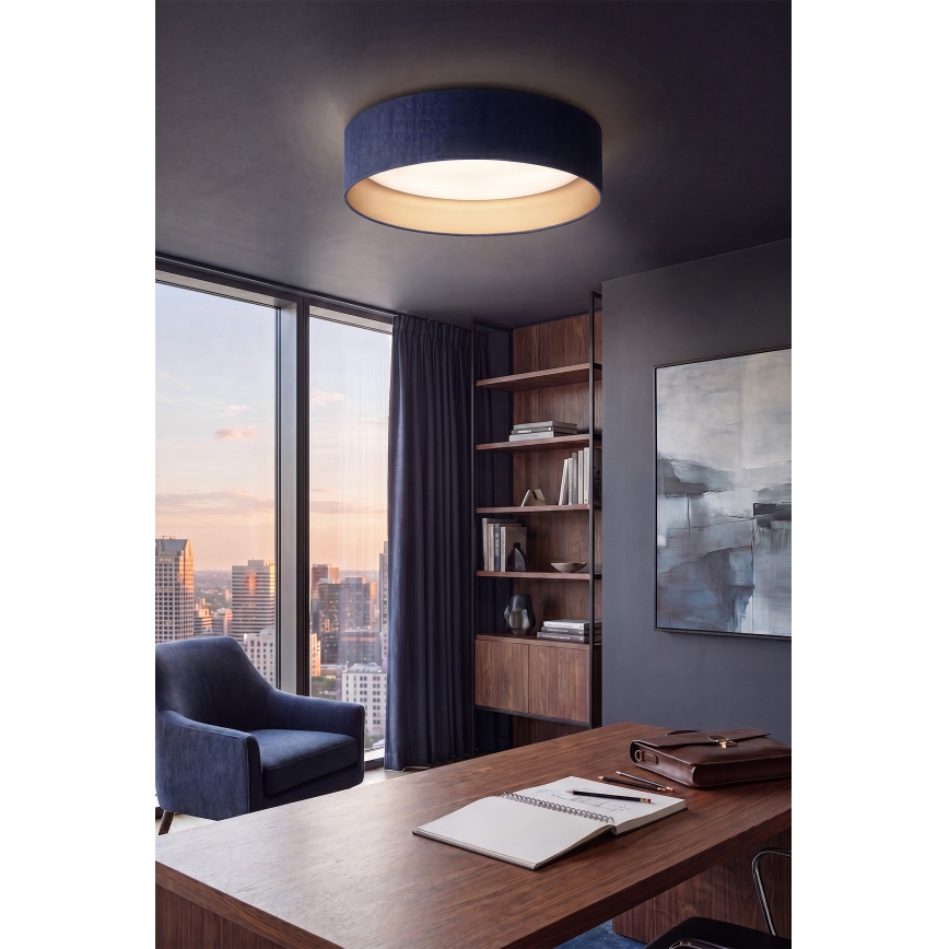 Brilagi - LED stropno svjetlo s mogućnošću prigušivanja VELVET SMARTIX STARS LED/24W/230V 3000-6000K Ø 45 cm plavo/zlatno Wi-Fi Tuya Beacon + daljinski upravljač