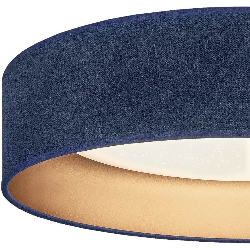 Brilagi - LED stropno svjetlo s mogućnošću prigušivanja VELVET SMARTIX STARS LED/24W/230V 3000-6000K Ø 45 cm plavo/zlatno Wi-Fi Tuya Beacon + daljinski upravljač