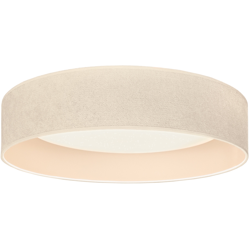 Brilagi - LED stropno svjetlo s mogućnošću prigušivanja VELVET SMARTIX STARS LED/36W/230V 3000-6000K promjer 55 cm krem boje Wi-Fi Tuya Beacon + daljinski upravljač