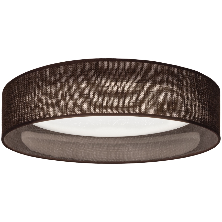 BRILAGI - Prigušivo LED stropno svjetlo VELVET SMARTIX STARS LED/36W/230V 3000–6000 K Ø 55 cm smeđa Wi-Fi Tuya Beacon + daljinski upravljač