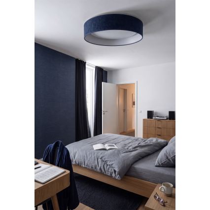 Brilagi - LED stropna svjetiljka s prigušivanjem VELVET SMART VARI LED/36W/230V 3000-6500K promjer 55 cm plava + daljinski upravljač