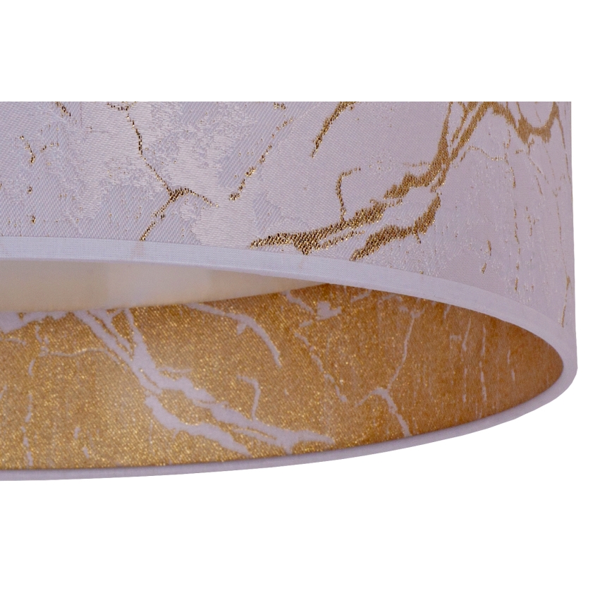 Brilagi - LED Prigušiva stropna svjetiljka VELVET SMART LED/36W/230V pr. 55 cm 2700-6500K Wi-Fi Tuya bijela/zlatna + daljinski upravljač