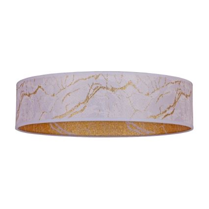 Brilagi - LED Prigušiva stropna svjetiljka VELVET SMART LED/36W/230V pr. 55 cm 2700-6500K Wi-Fi Tuya bijela/zlatna + daljinski upravljač