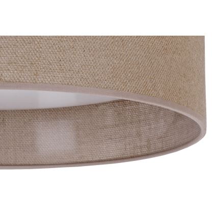Brilagi - LED Prigušiva stropna svjetiljka VELVET SMART LED/36W/230V pr. 55 cm 2700-6500K Wi-Fi Tuya smeđa + daljinski upravljač
