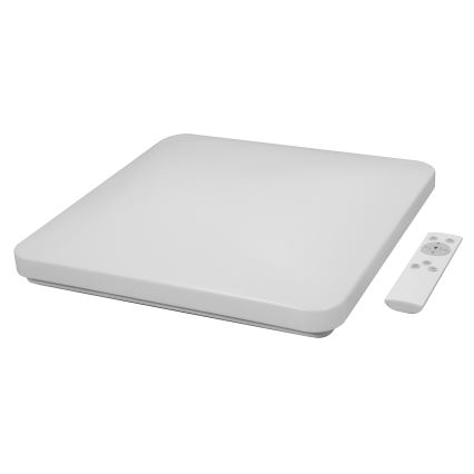 Brilagi - LED stropna svjetiljka s prigušivanjem VELVET SQUARE SMART LED/36W/230V 60x60 cm 2700-6500K Wi-Fi Tuya + daljinski upravljač crna