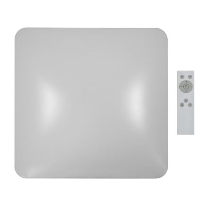 Brilagi - LED Prigušiva stropna svjetiljka VELVET SQUARE SMART LED/36W/230V 2700-6500K Wi-Fi Tuya + daljinski upravljač bež