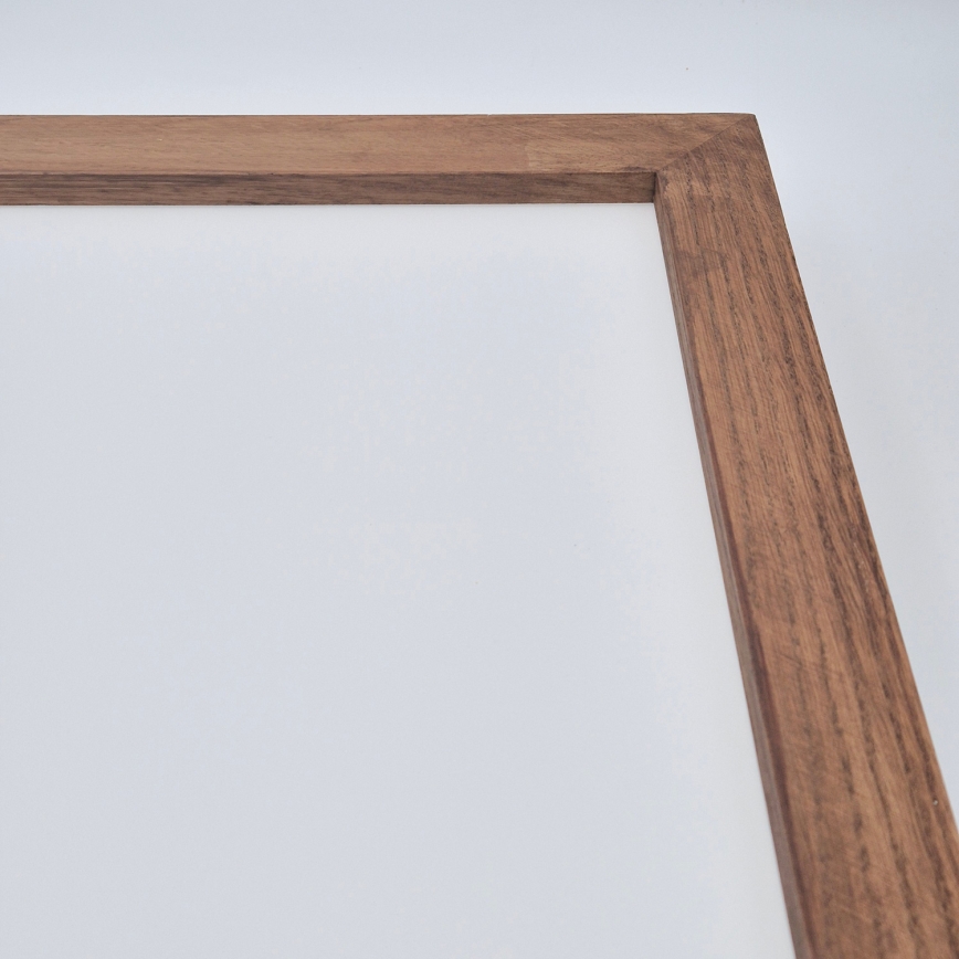 Brilagi - LED Prigušiva stropna svjetiljka za kupaonicu WOODY FRAME LED/50W/230V hrast trešnja 60x60 cm 3000-6000K IP44 + daljinski upravljač