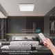 Brilagi - LED Prigušiva stropna svjetiljka za kupaonicu FRAME SMART LED/24W/230V 3000-6000K IP44 bijela + daljinski upravljač