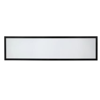Brilagi - LED Prigušiva stropna svjetiljka za kupaonicu FRAME SMART LED/50W/230V 30x120 cm 3000-6000K IP44 crna + daljinski upravljač