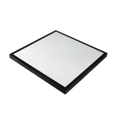 Brilagi - LED Prigušiva stropna svjetiljka za kupaonicu FRAME SMART LED/50W/230V 60x60 cm 3000-6000K IP44 crna + daljinski upravljač
