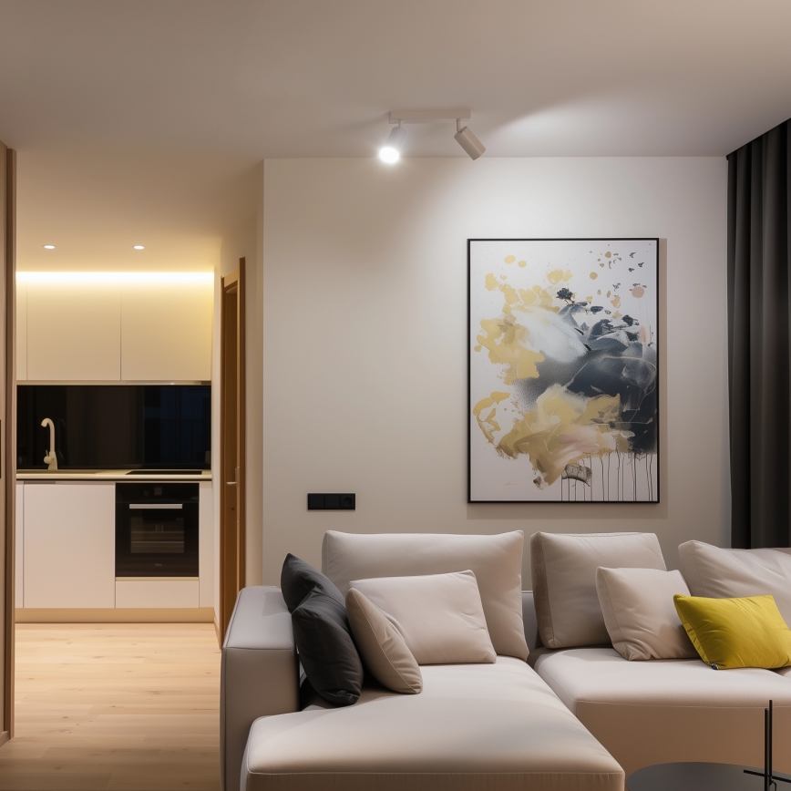 Brilagi - LED prigušiva spot svjetiljka SELE 2xGU10/6,5W/230V 2700-6500K bijela