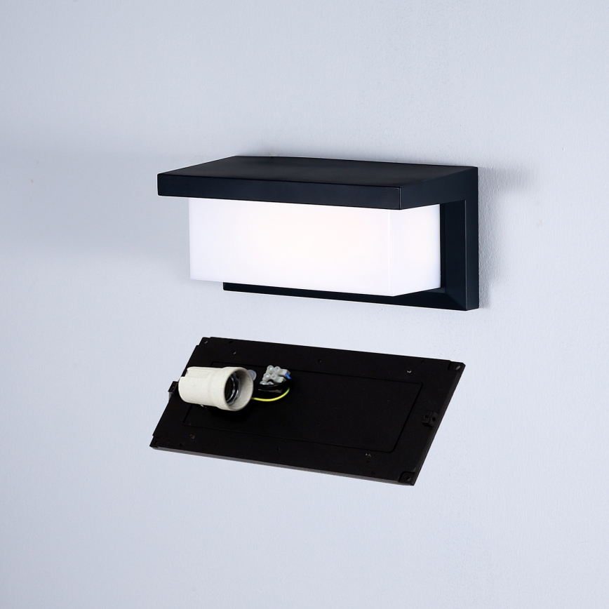 Brilagi - LED prigušiva vanjska zidna svjetiljka BRICKY 1xE27/6W/230V 2700-6500K IP54 crna