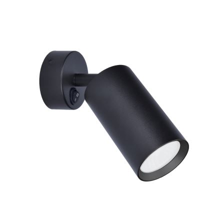 Brilagi - LED RGBW zidna spot svjetiljka SELE s mogućnošću prigušivanja 1xGU10/4,8W/230V 3000K crna + daljinski upravljač