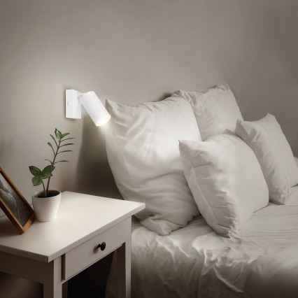 Brilagi - LED RGBW zidna točkasta svjetiljka SELE s prigušivanjem 1xGU10/6W/230V 3000K bijela