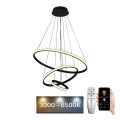 Brilagi - LED prigušivač luster na užetu CIRCLE LED/90W/230V 3000-6500K + daljinski upravljač