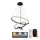 Brilagi - LED prigušivač luster na užetu CIRCLE LED/90W/230V 3000-6500K + daljinski upravljač