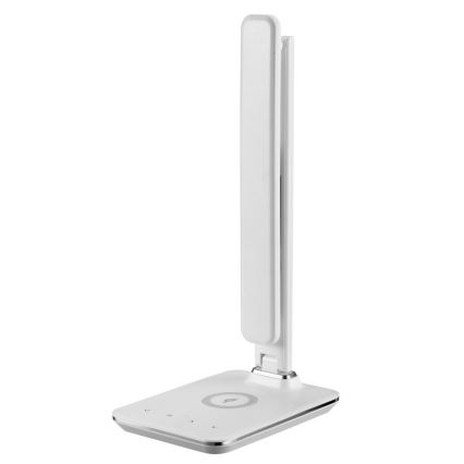 Brilagi - Stolna LED lampa s podesivom svjetlinom, bežičnim QI punjenjem i USB-om REGINA LED/8,5W/230V bijela