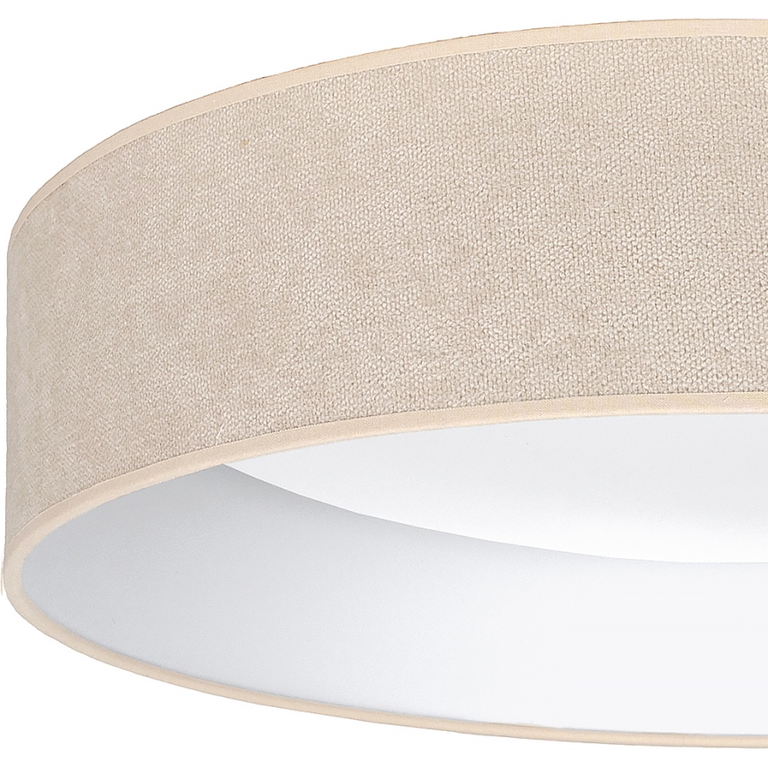 Brilagi - LED prigušivo stropno svjetlo VELVET SMARTIX STARS LED/24W/230V 3000-6000K promjer 45 cm u krem boji Wi-Fi Tuya Beacon + daljinski upravljač