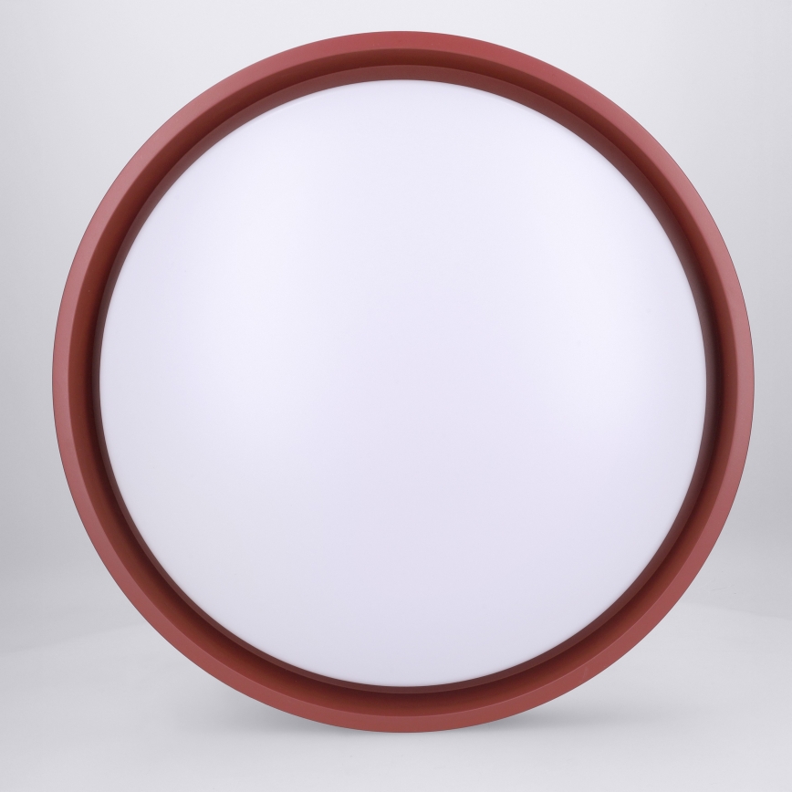 Brilagi - LED prigušivo stropno svjetlo MATTEO LED/48W/230V 3000-6500K promjer 41 cm crveno + daljinski upravljač