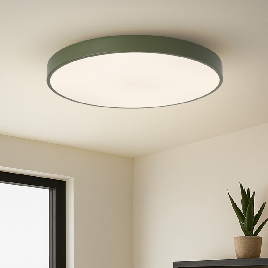 Brilagi - LED svjetiljka s prigušivanjem POOL SMART LED/100W/230V Ø 80 cm 3000-6000K Wi-Fi Tuya + daljinski upravljač, zelena