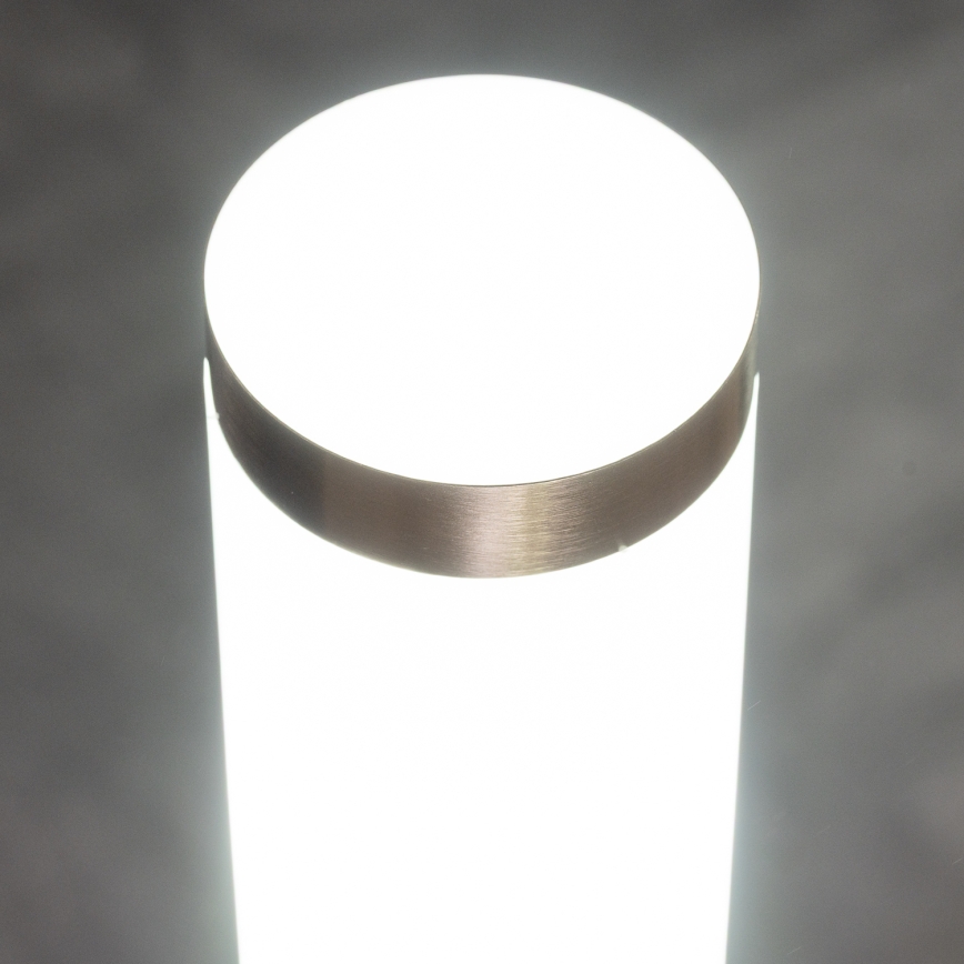 BRILAGI - LED vanjska svjetiljka s mogućnošću prigušivanja i utičnicom ELIA 1xE27/6W/230V 2700-6500K IP44 Wi-Fi 50 cm matirani krom