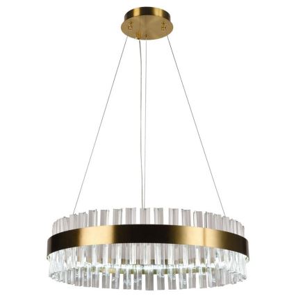 Brilagi - LED Prigušivi kristalni luster na sajli HALO LED/40W/230V + daljinski upravljač