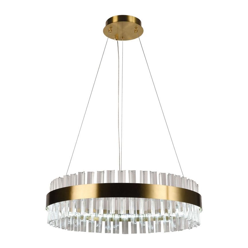 Brilagi - LED Prigušivi kristalni luster na sajli HALO LED/40W/230V + daljinski upravljač